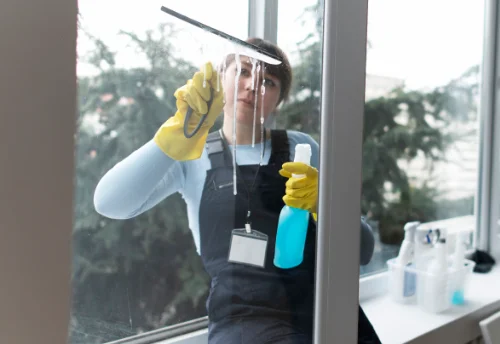 Nettoyage de vitres intérieures et extérieures à Recurt